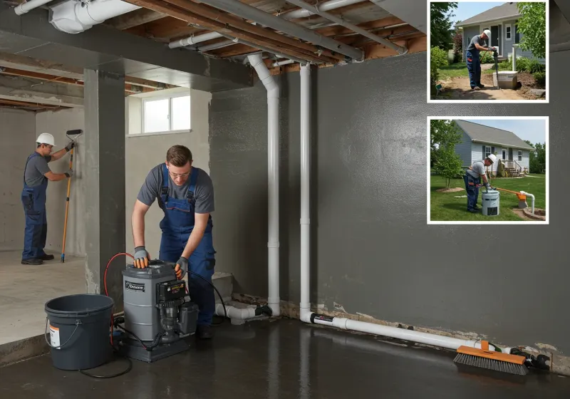 Basement Waterproofing and Flood Prevention process in Melody Hill, IN